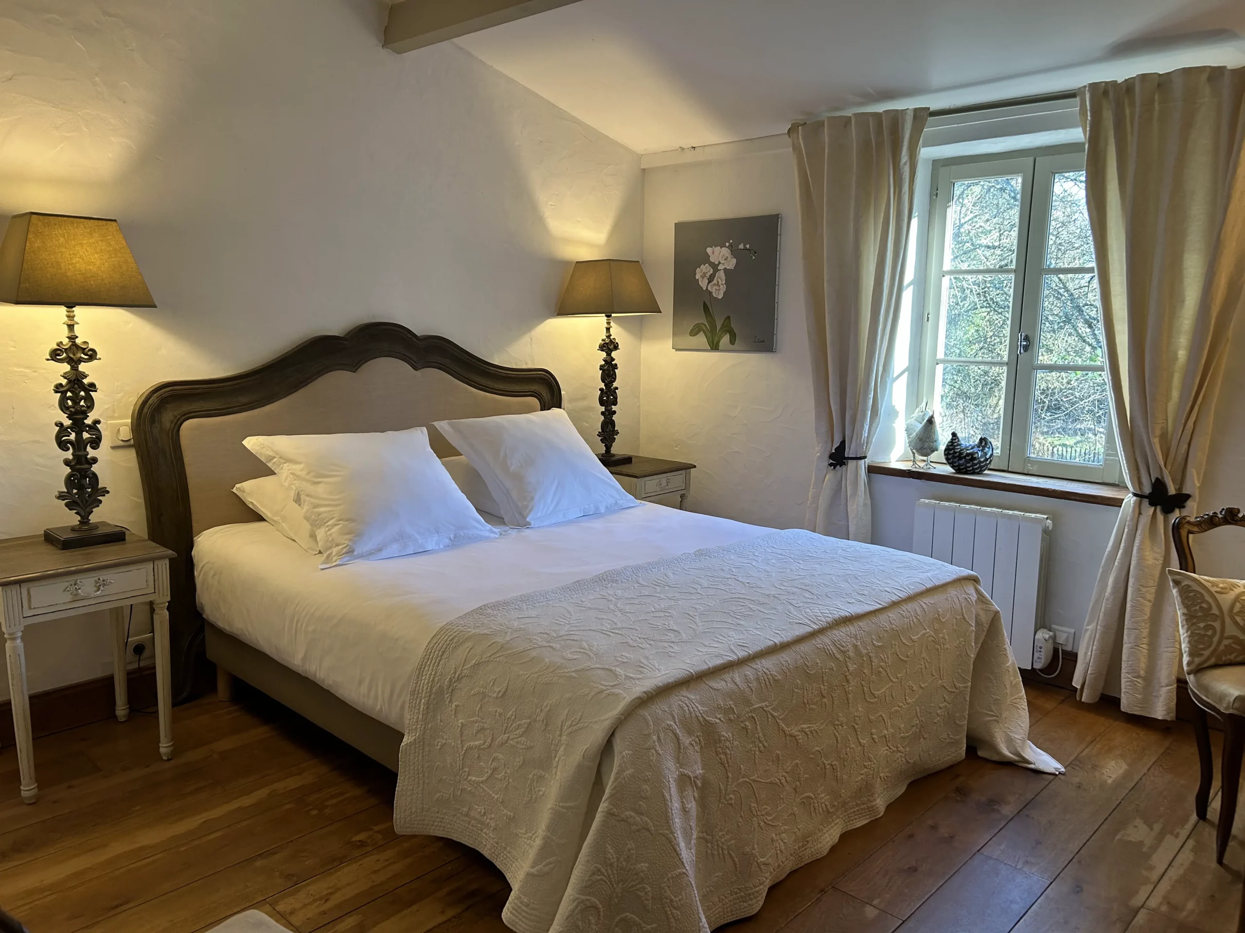 Gîte de groupe sur la Côte d'Opale 5 Chambre d'hôtes "Avec les poules" au Prince Gourmand, pouvant accueillir 2 personnes.
