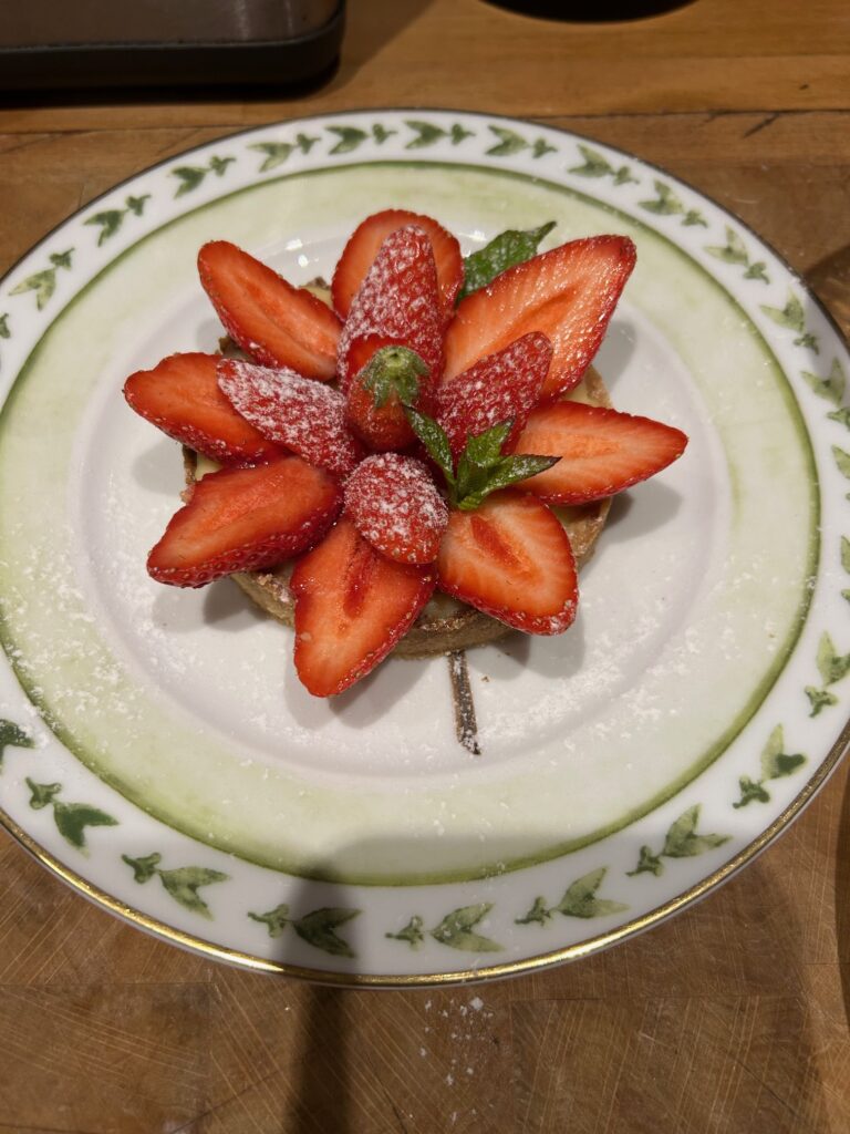 tarte aux fraises